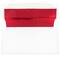 JAM Paper A10 Red Foil Lined Invitation Envelopes 50ct.